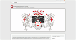Desktop Screenshot of masoneriatemplaria.org